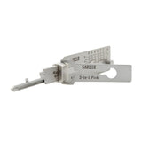 Mr. Li's Original Lishi SAR21R 2-in-1 Pick & Decoder for Sargent LA Keyway