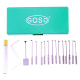 GOSO 14 Piece Dimple Lock Pick Set - Interchangeable Handle