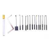 KABA Dimple Pick Set w/ Clear Practice Lock Bundle