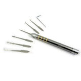 Diamond Concealed Lock Pick Pen - Secret Agent Spy Hidden Pick Set