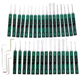 KLOM 32 Pieces Lock Pick Set (Leather Bag)