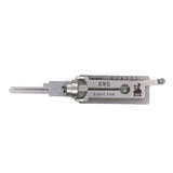 Mr. Li's Original Lishi KW5 2-in-1 Pick & Decoder for 6-Pin Kwikset Keyway