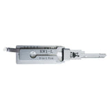 Mr. Li's Original Lishi KW1-L (Reverse Handing) 2-in-1 Pick & Decoder for 5-Pin Kwikset Keyway