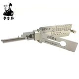 Mr. Li's Original Lishi BE2-6 2-in-1 Pick & Decoder for BEST “A” 6 Pin SFIC Cylinders