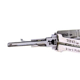 Mr. Li's Original Lishi TOY43 (Ignition) 2in1 Decoder and Pick for Toyota