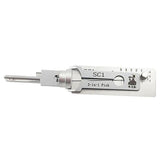 Mr. Li's Original Lishi SC1 2-in-1 Pick & Decoder for 5-Pin Schlage Keyway