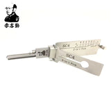 Mr. Li's Original Lishi SC4 2-in-1 Pick & Decoder for 6-Pin Schlage Keyway