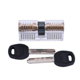 Visible 7 Pin Dimple Practice Cylinder Lock
