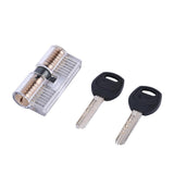 Visible 7 Pin Dimple Practice Cylinder Lock