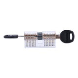 Visible 7 Pin Dimple Practice Cylinder Lock