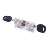 Visible 7 Pin Dimple Practice Cylinder Lock