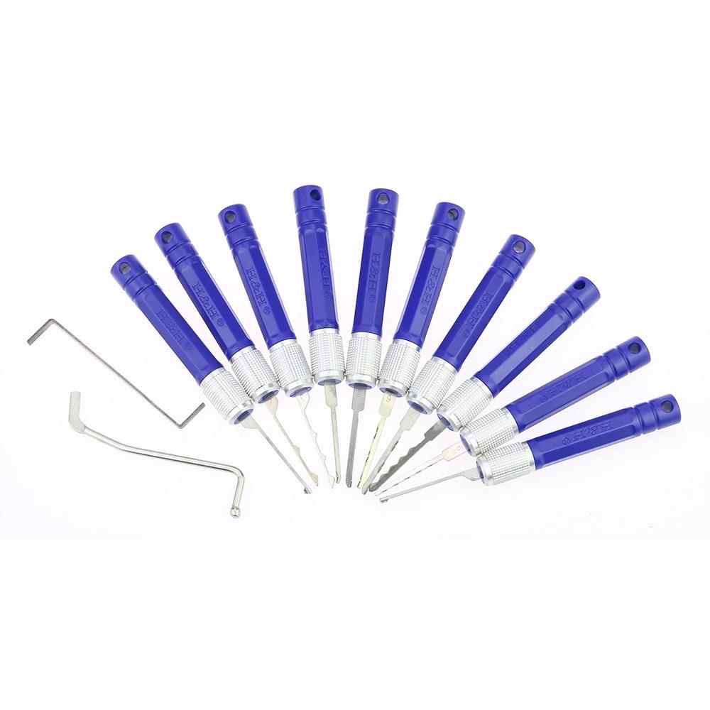 H&H 10 Dimple Lock Pick Set – Lockpickable